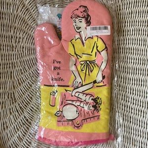 Retro Vintage Oven Mitt